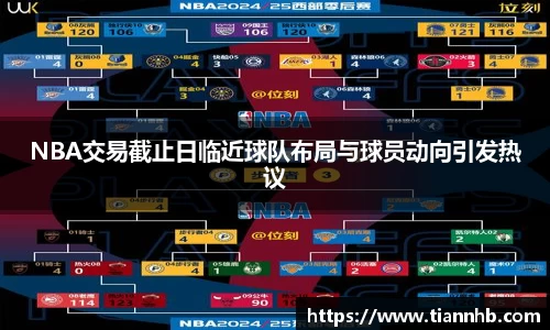 NBA交易截止日临近球队布局与球员动向引发热议